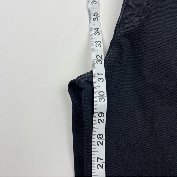 Roberto Cavalli Women's Black Mid Rise Bootcut Flared Pant Jean Stretch 38 US 2 - Picture 4 of 12